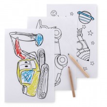 SET COLORAT CU CREIOANE, PERSONALIZABIL