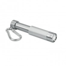 BRELOC DIN ALUMINIU SI ABS CU LANTERNA, PERSONALIZABIL