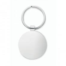 BRELOC ROTUND DIN ZINC SI BAMBUS, PERSONALIZABIL