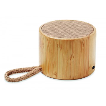 Boxă wireless din bambus...