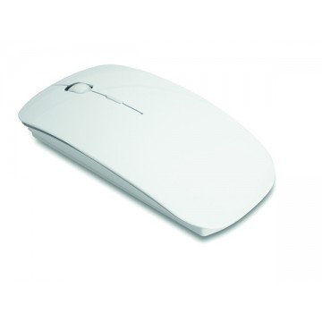 Mouse fără fir Curvy - Alb