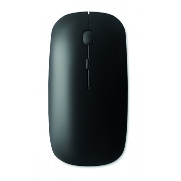 Mouse fără fir Curvy - Negru