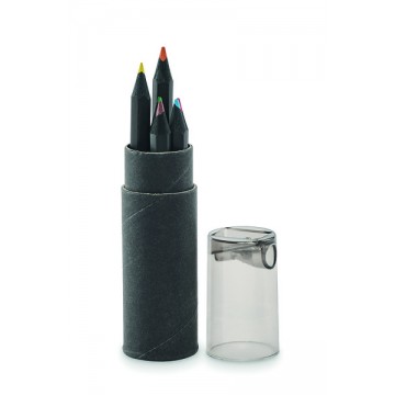 6 creioane de colorat negre...