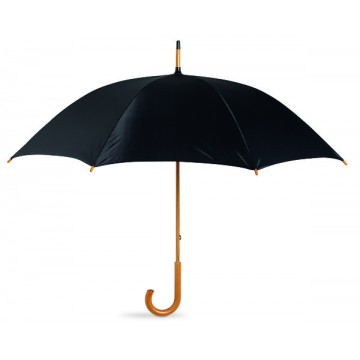 Umbrelă cu mâner din lemn...
