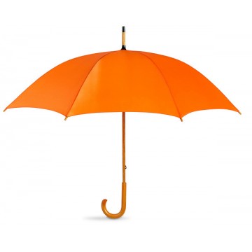 Umbrelă cu mâner din lemn...