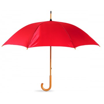 Umbrelă cu mâner din lemn...