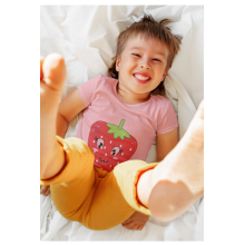 TRICOU BUMBAC ORGANIC COPII RAINDROP