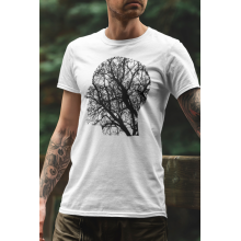 Tricou bumbac organic barbati, man tree