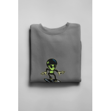 Bluza bumbac organic barbati, weird 