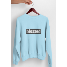 Bluza bumbac organic barbati, blessed
