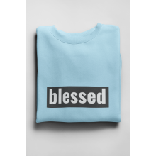 Bluza bumbac organic barbati, blessed