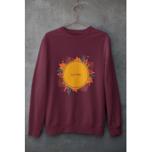 Bluza bumbac organic pentru copii, let it be