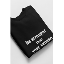 Bluza bumbac organic barbati, be stronger