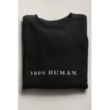 Bluza bumbac organic barbati, 100%HUMAN
