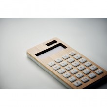 Calculator birou bambus