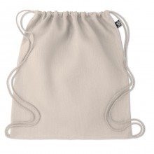 Rucsac din canepa cu snur, Personalizabil