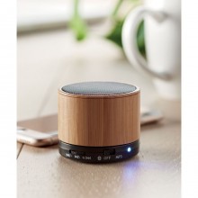 Boxa  wireless bambus, Personalizabila