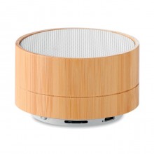 Boxa wireless din bambus 3W, Personalizabila