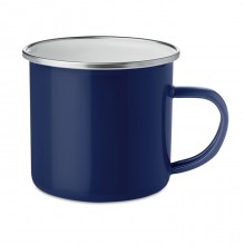 CANA METALICA VINTAGE, CU STRAT EMAILAT, DE 350ML, PERSONALIZABILA