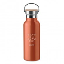 TERMOS DIN INOX CU PERETE DUBLU, 500ML, PERSONALIZABIL