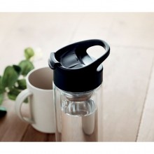 STICLA CU PERETE DUBLU, CU INFUZOR DE CEAI, 380ML, PERSONALIZABILA