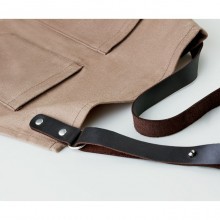 SORT DIN PANZA CERUITA SI DETALII PIELE, PERSONALIZABIL
