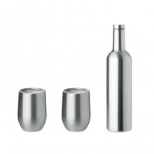 SET STICLA CU 2 CANI INOX, PERSONALIZABIL