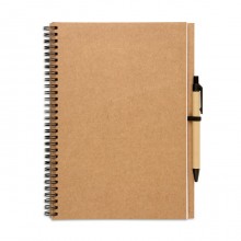CARNET CU HARTIE RECICLABILA, PERSONALIZABIL
