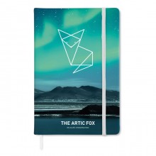 CARNET A5 CU COPERTA IMITATIE PIELE, PERSONALIZABIL