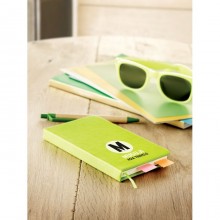 CARNET A6 CU COPERTA IMITATIE PIELE, PERSONALIZABIL
