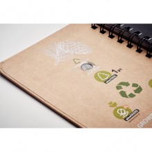 AGENDA CU SEMINTE DE PIN, PERSONALIZABILA