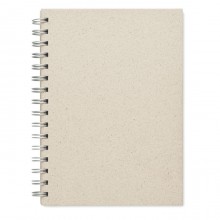 Caiet A5 cu 80 de file de hârtie de iarbă, PERSONALIZABIL