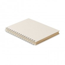 Caiet A5 cu 80 de file de hârtie de iarbă, PERSONALIZABIL