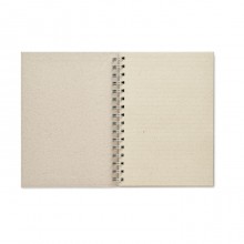Caiet A5 cu 80 de file de hârtie de iarbă, PERSONALIZABIL
