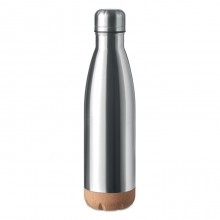 TERMOS DIN OTEL INOXIDABIL SI BAZA PLUTA, 600ML, PERSONALIZABIL