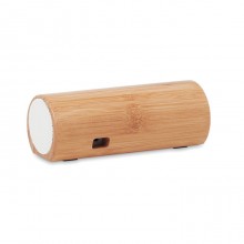 BOXA WIRELESS DIN BAMBUS SI ABS, PERSONALIZABILA