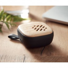 BOXA WIRELESS ERIKA DIN BAMBUS, PERSONALIZABILA