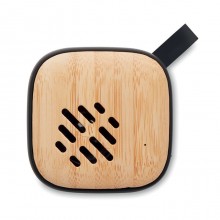 BOXA WIRELESS ERIKA DIN BAMBUS, PERSONALIZABILA