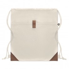 RUCSAC CU CORDON DIN BUMBAC, PERSONALIZABIL