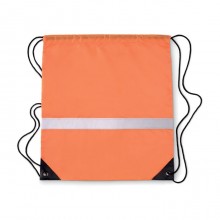 RUCSAC CU BANDA REFLECTORIZANTA, PERSONALIZABIL