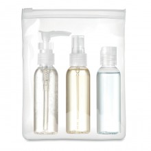 RECIPIENTE PENTRU VOIAJ 60 ML, PERSONALIZABILE