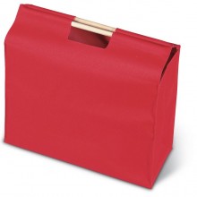 GEANTA DE CUMPARATURI CU MANERE DIN LEMN, PERSONALIZABILA